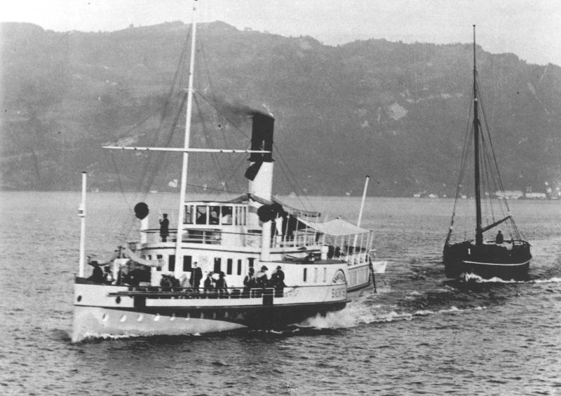 Schiffsbergeverein Romanshorn möchte Dampfschiff Säntis aus dem Bodensee bergen.